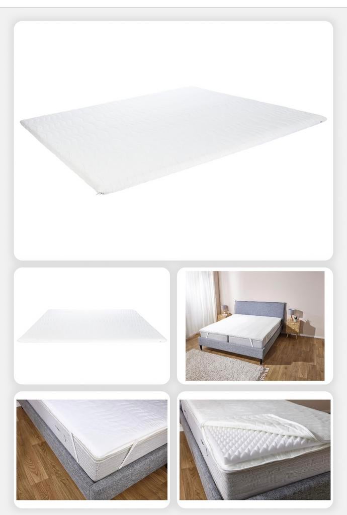 Livarno topper 180x200 nieuw, Huis en Inrichting, Ophalen of Verzenden, 180 cm, 200 cm, Nieuw