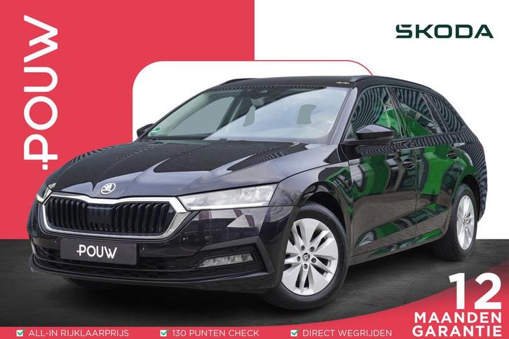 Skoda Octavia Combi 1.0 e-TSI 110pk DSG Ambition | Trekhaak, Auto's, Skoda, Bedrijf, Te koop, Octavia, ABS, Airbags, Airconditioning