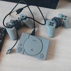 PlayStation mini incl controllers en kabels, Spelcomputers en Games, Spelcomputers | Sony PlayStation 1, Ophalen, Zo goed als nieuw