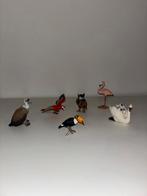 Schleich Gier, Papegaai, Uil,Zwanen, Flamin, Verzamelen, Dierenverzamelingen, Ophalen of Verzenden, Zo goed als nieuw, Vogel, Beeldje of Figuurtje