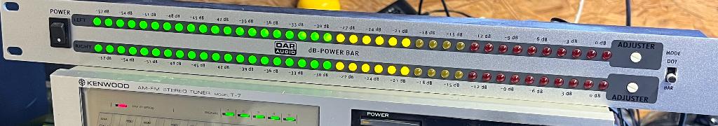 LED VU meter, Ophalen, Zo goed als nieuw, Audio