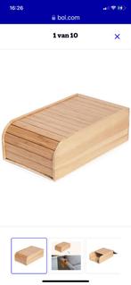 Nieuwe Roller Couch / Broodtrommel - Bamboe Hout, Ophalen, Nieuw
