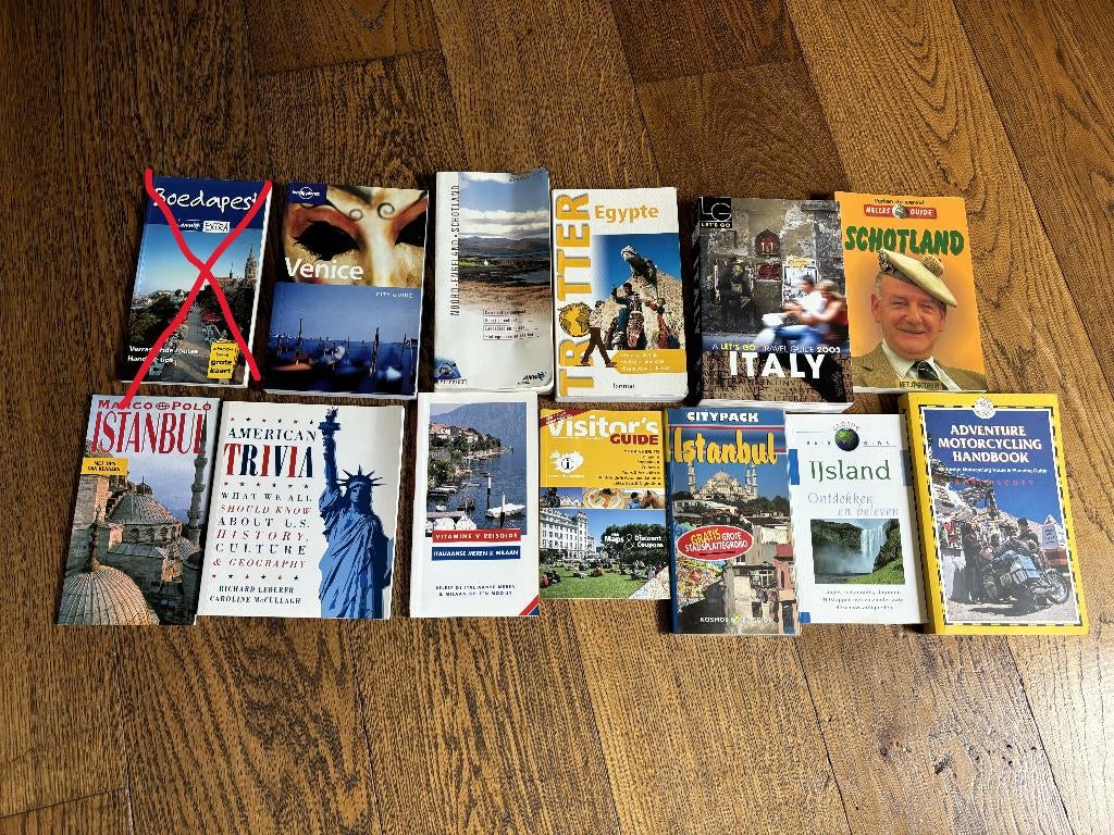 Reisgidsen, Boeken, Reisgidsen, Gelezen, Reisgids of -boek, Europa, ANWB, Ophalen of Verzenden