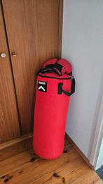 Outshock boksbal met handschoenen, Sport en Fitness, Boksen, Ophalen, Zo goed als nieuw, Boksbal