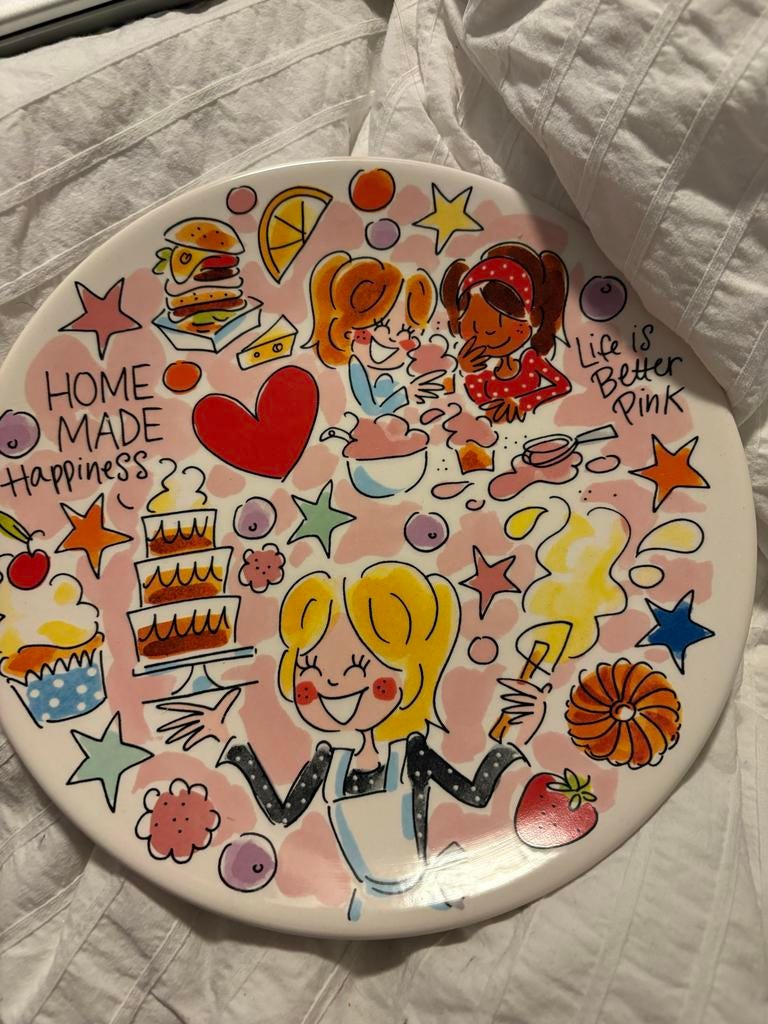 Nieuw Blond Amsterdam bord - Home Made Happiness, Huis en Inrichting, Keuken | Servies, Blond Amsterdam, Nieuw, Ophalen of Verzenden