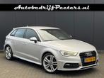 Audi A3 SB 1.4 TFSI S-Line S-Tronic 2e Eig. Navi Xenon Leder, Gebruikt, 4 cilinders, Leder, Zilver of Grijs
