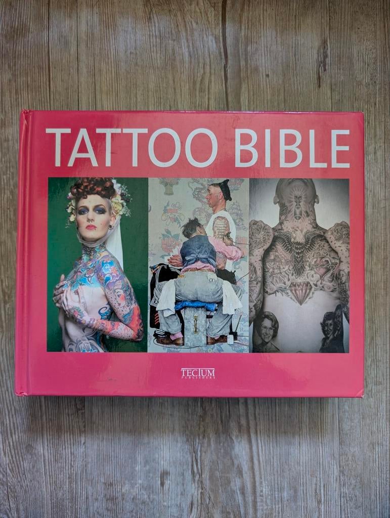 Tattoo Bible - Uitgebreid boek over tatoeages, Ophalen of Verzenden, Zo goed als nieuw, Tectum, Tectum Publishers