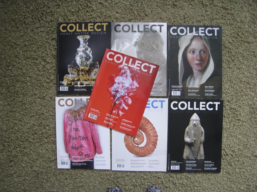 7x tijdschrift van Collect, Ophalen of Verzenden, Zo goed als nieuw, Overige onderwerpen