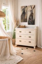 Commode marmer pastel dressoir meidenkast babykamer, Ophalen, 50 tot 100 cm, Zo goed als nieuw, 3 of 4 laden