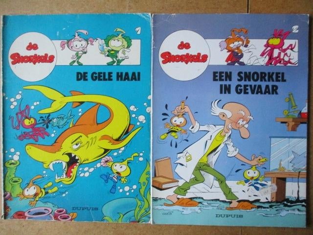 adv8410 de snorkels, Eén stripboek, Ophalen, Gelezen