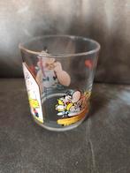 Vintage Asterix en Obelix drinkglas, Glas of Glazen, Gebruikt, Ophalen of Verzenden, Glas