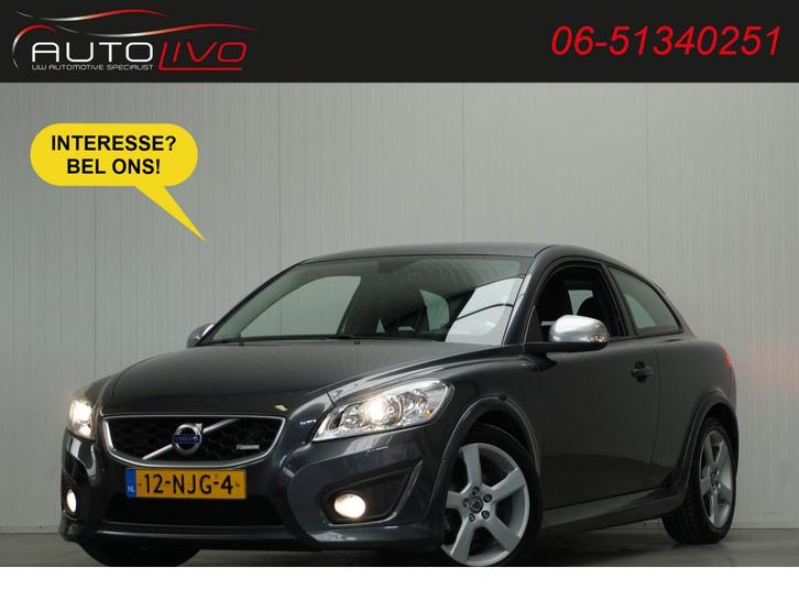 Volvo C30 1.6 D2 R-Edition NL AUTO! HEEL NETJES! H. LEER CLI, Auto's, Volvo, Bedrijf, Te koop, C30, ABS, Airbags, Airconditioning