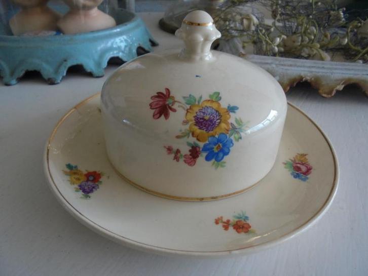 Brocante botervloot P. Regout Boudewijn, Antiek en Kunst, Antiek | Servies los, Ophalen of Verzenden