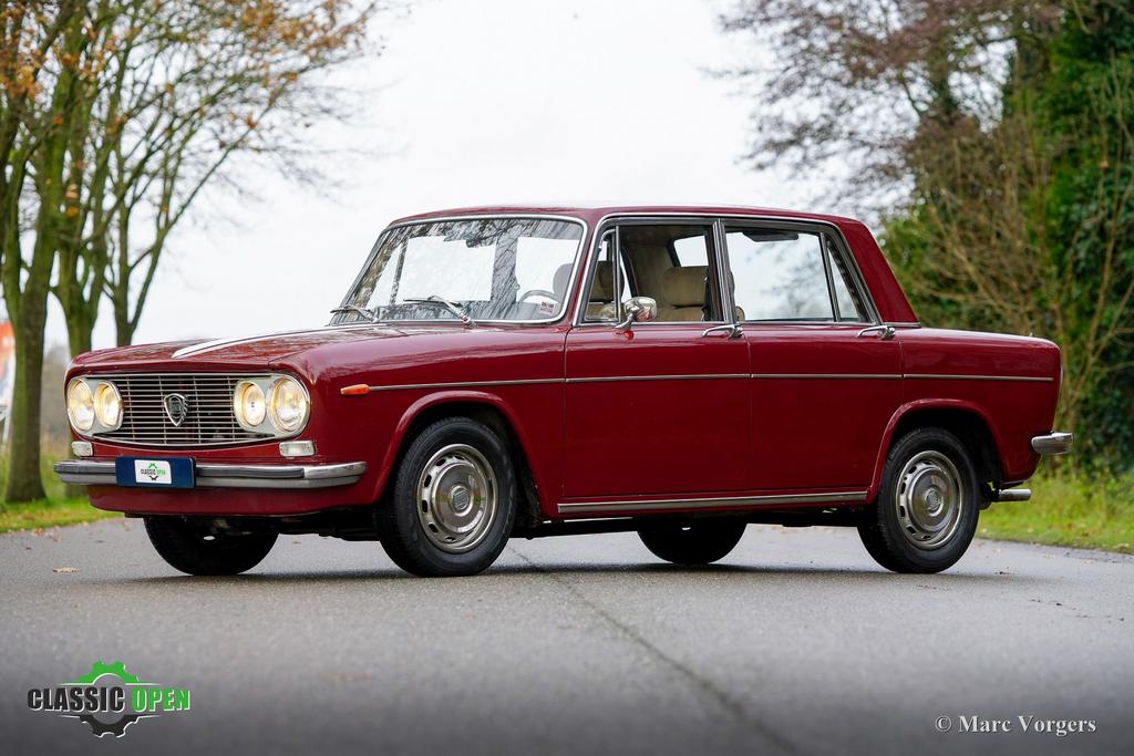 Lancia Fulvia 1.3S  Berlina, Auto's, Lancia, Bedrijf, Handgeschakeld, Sedan, Rood