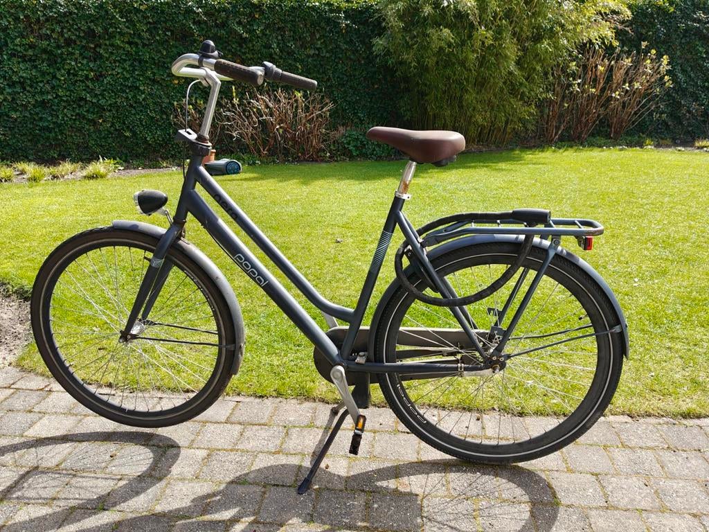Oude Popal fiets - opknapper, Fietsen en Brommers, Fietsen | Dames | Damesfietsen, Terugtraprem, Gebruikt, Versnellingen, Ophalen