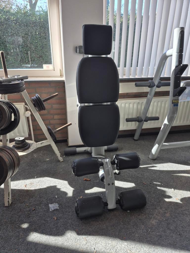Sit-up / Rug Trainingsbankje - Perfect voor thuis!, Ophalen, Gebruikt, Buik, Fitnessbank