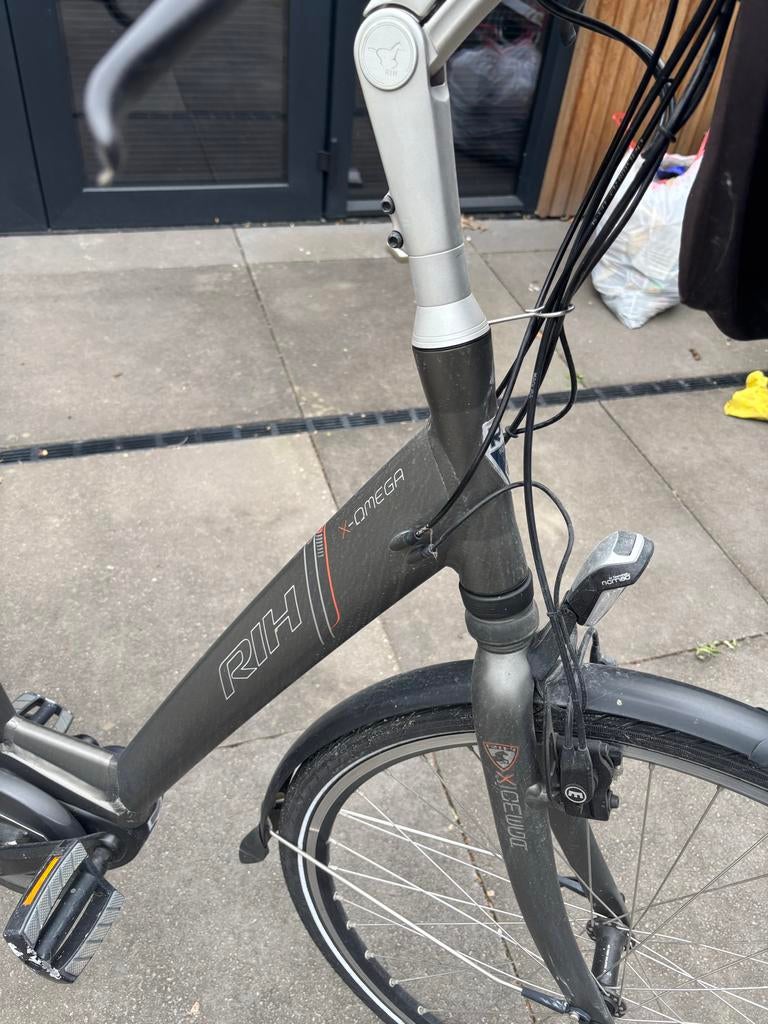 RIH X-Omega Elektrische Fiets - Comfortabel en Betrouwbaar, Fietsen en Brommers, Elektrische fietsen, Zo goed als nieuw, 50 km per accu of meer