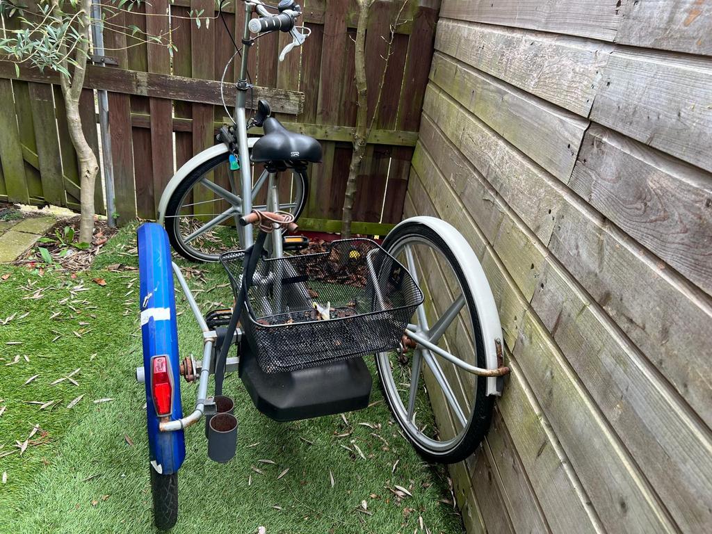 Fiets met drie wielen, Ophalen, Zo goed als nieuw, 80 kg of meer