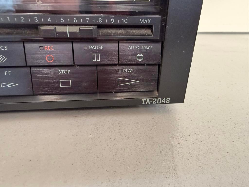 Platine Cassette Onkyo TA-2048 - Hi-Fi Vintage - Fonctionne Parfaitement