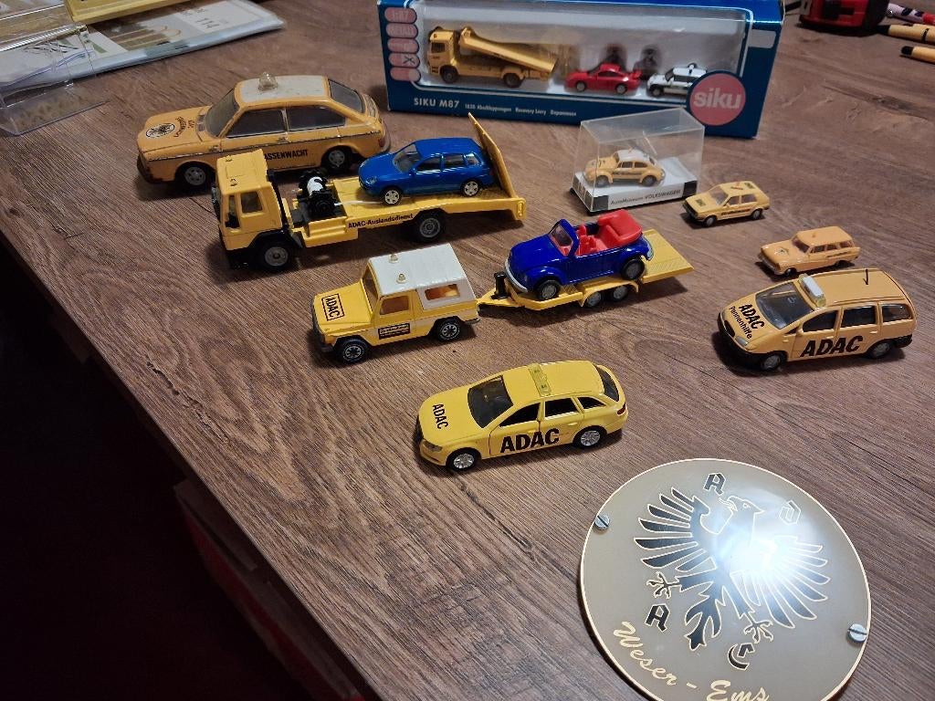 Adac modelauto`s, Ophalen