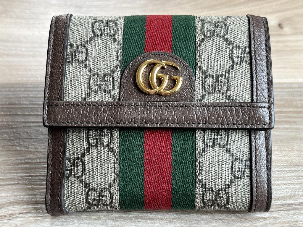 Gucci Ophidia GG French Flap Wallet, Ophalen, Zo goed als nieuw, Overige kleuren, Overige merken
