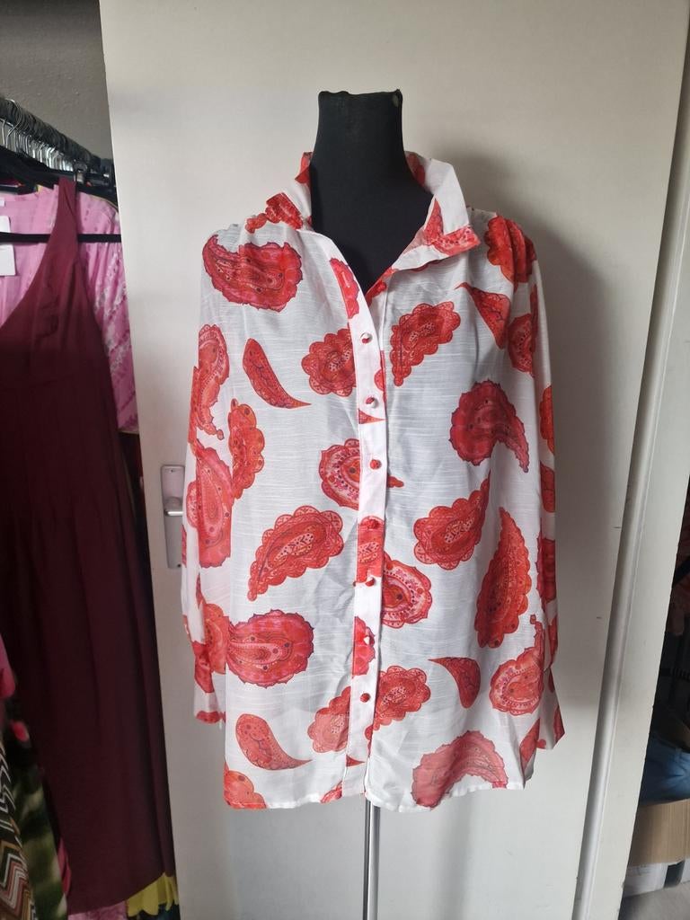 Dames blouse oversized, Kleding | Dames, Ophalen of Verzenden, Zo goed als nieuw
