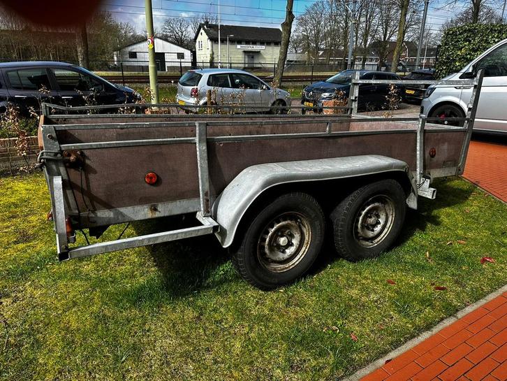 Geremde Tandemasser Aanhangwagen Hendra – €800, Auto diversen, Aanhangers en Bagagewagens, Gebruikt, Ophalen