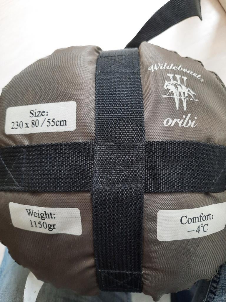 Lichtgewicht Wildebeest Oribi Slaapzak - Ideaal voor Hike, Ophalen of Verzenden