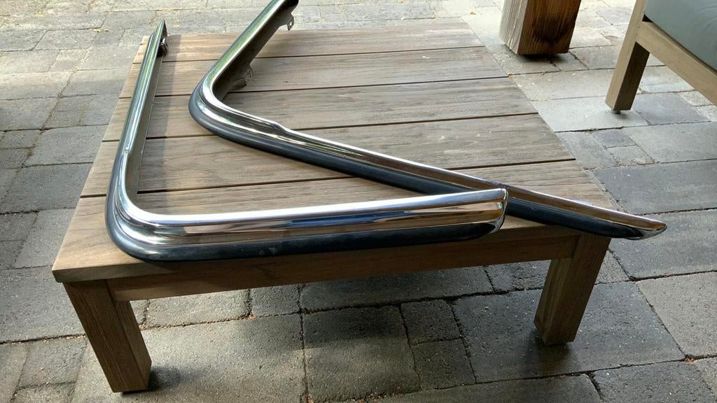 Bumperdelen Mercedes W116 achterkant, Ophalen, Gebruikt, Mercedes-Benz, Achter