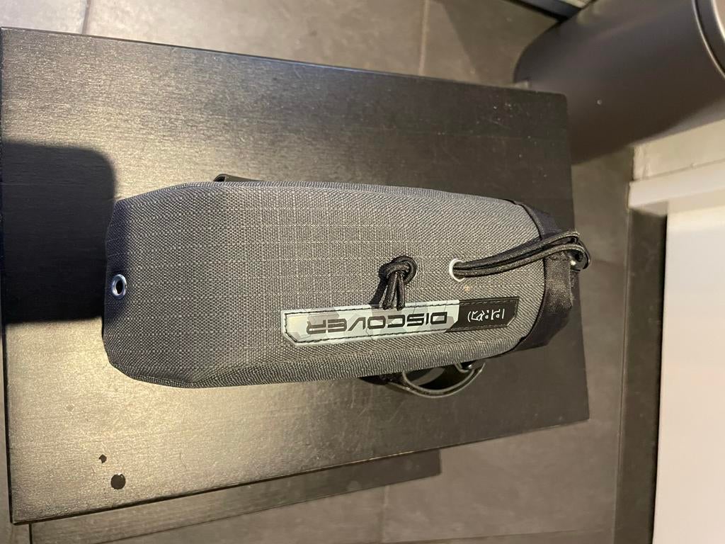 PRO Gravel Bidon Tas Grijs - Fietstas voor Bikepacking, Fietsen en Brommers, Ophalen of Verzenden, Zo goed als nieuw