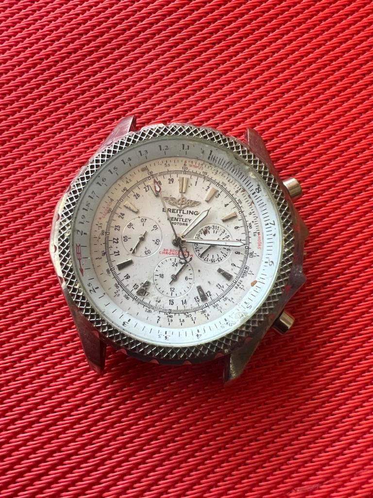 Breitling Model Bentley Motors A 25362, Staal, Breitling, Polshorloge, 1960 of later