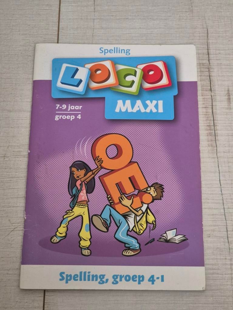 Maxi Loco boekje: Spelling deel 1: OEI, 7-9 jr, NIEUW, Kinderen en Baby's, Speelgoed | Educatief en Creatief, Ophalen, Nieuw, Taal en Lezen