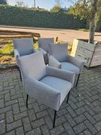 Outdoor stoel catja tuinstoel opruiming, Ophalen of Verzenden, Nieuw, Grijs, Stof