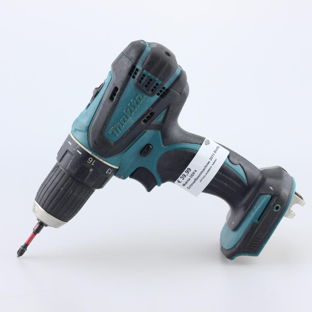 Makita DDF4 Schroefboormachine 2011 Body, Makita, Zo goed als nieuw, Support@makita.com, Makita Corporation, 3-11-8, Sumiyoshi-cho, 
Anjo, Aichi 446-8502
Japan