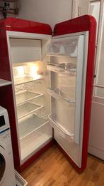 Smeg koelkast rood, Ophalen, Gebruikt, 200 liter of meer, 60 cm of meer