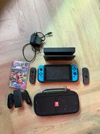 Nintendo Switch, Met 2 controllers, Ophalen of Verzenden, Switch Original, Gebruikt