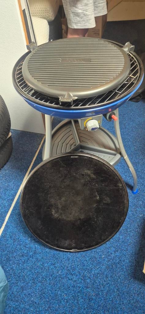 Cadac Safari Chef 2 gasbarbecue met diverse kookoppervlakken, Tuin en Terras, Gasbarbecues, Ophalen, Gebruikt, Cadac