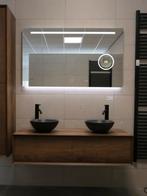 Badkamer spiegel 1,2x0,7m verwarming infrarood LED verlicht, Nieuw, Ophalen of Verzenden, 100 tot 125 cm, Minder dan 100 cm