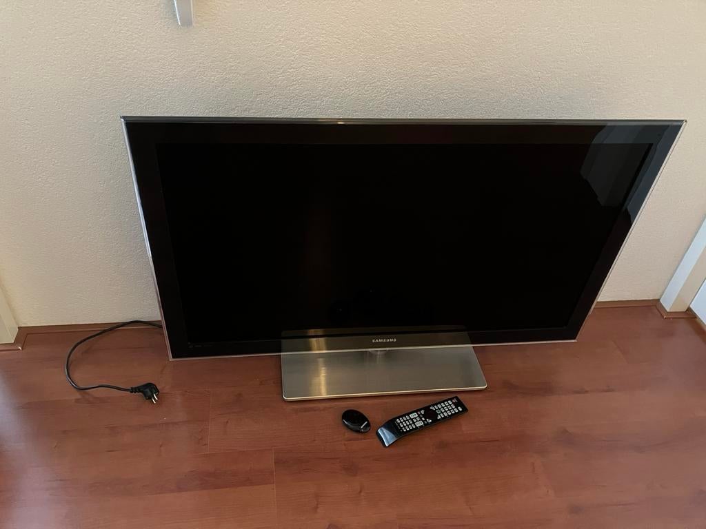 SAMSUNG tv televisie, Ophalen, 50 Hz, Zo goed als nieuw, Samsung