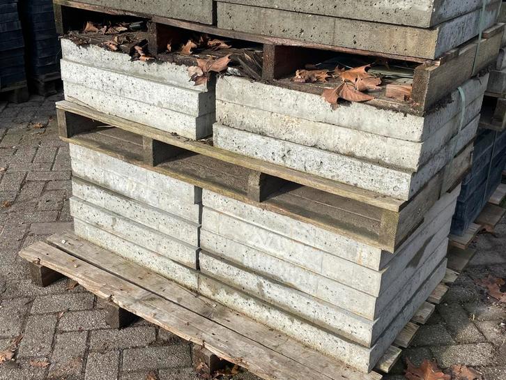 16 st Oud Hollandse tegels 60x60x7cm Grijs RESTPARTIJ, Tuin en Terras, Tegels en Klinkers, Nieuw, Terrastegels, Beton, Ophalen