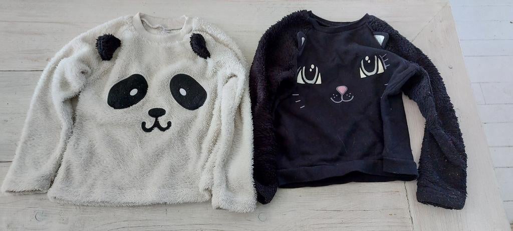 2x warme trui maat 110 116 samen €5, Ophalen of Verzenden, Gebruikt, Jongen, Trui of Vest