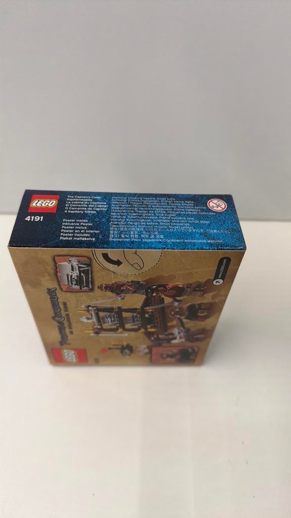 LEGO Pirates of the Caribbean 4191 Captain's Cabin, Ophalen, Nieuw, Complete set, Lego