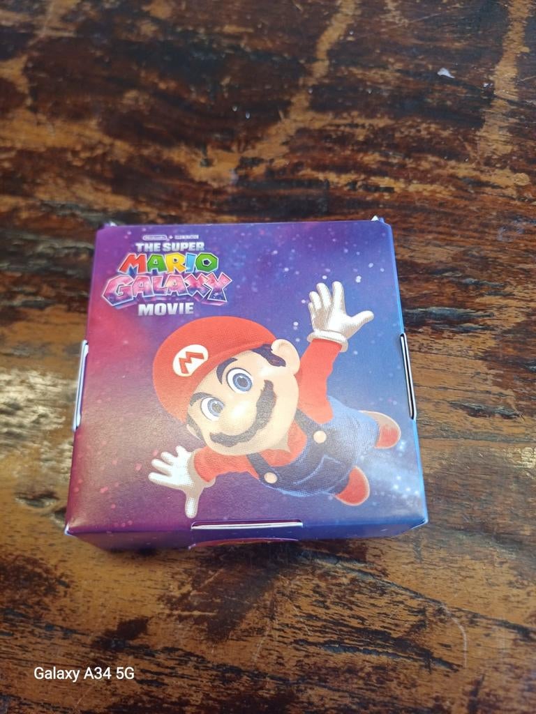 Super Mario Galaxy Movie McDonald's munt, Ophalen of Verzenden, Zo goed als nieuw, Jongen of Meisje