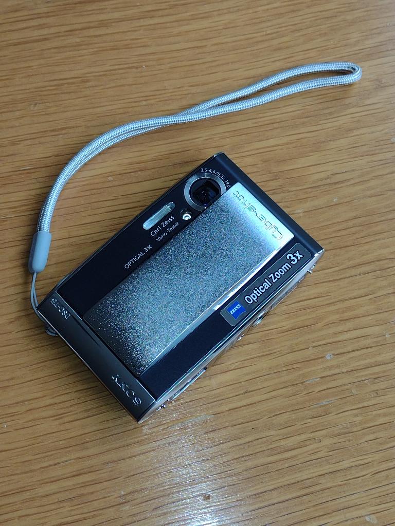 Sony Cyber-shot DSC-T5, Audio, Tv en Foto, Fotocamera's Digitaal, Compact, Ophalen of Verzenden, Zo goed als nieuw, 5 Megapixel