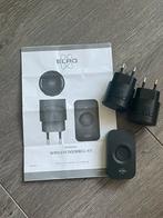 Elro draadloze deurbel met 2 ontvangers, Ophalen of Verzenden, Zo goed als nieuw, Draadloos