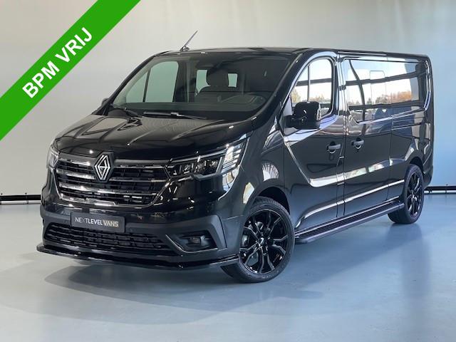 Renault Trafic 2.0 Blue dCi EDC 170PK AUT D/C Next Level Edi, Stof, Gebruikt, Zwart, 4 cilinders