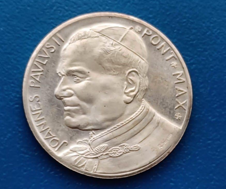 Penning Vaticaan - Paus Johannes Paulus II  Pax Vobiscum '83, Verzenden, Overige materialen, Buitenland