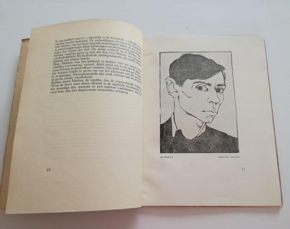Art Nouveau/ Deco Jaarboek Grafische Kunst 19-20 Jan Mankes, Diverse auteurs, Ophalen of Verzenden, Zo goed als nieuw, Overige onderwerpen