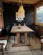 Te koop  zware massieve Kloostertafel, Huis en Inrichting, Tafels | Eettafels, Ophalen, Gebruikt, 100 tot 150 cm, 200 cm of meer