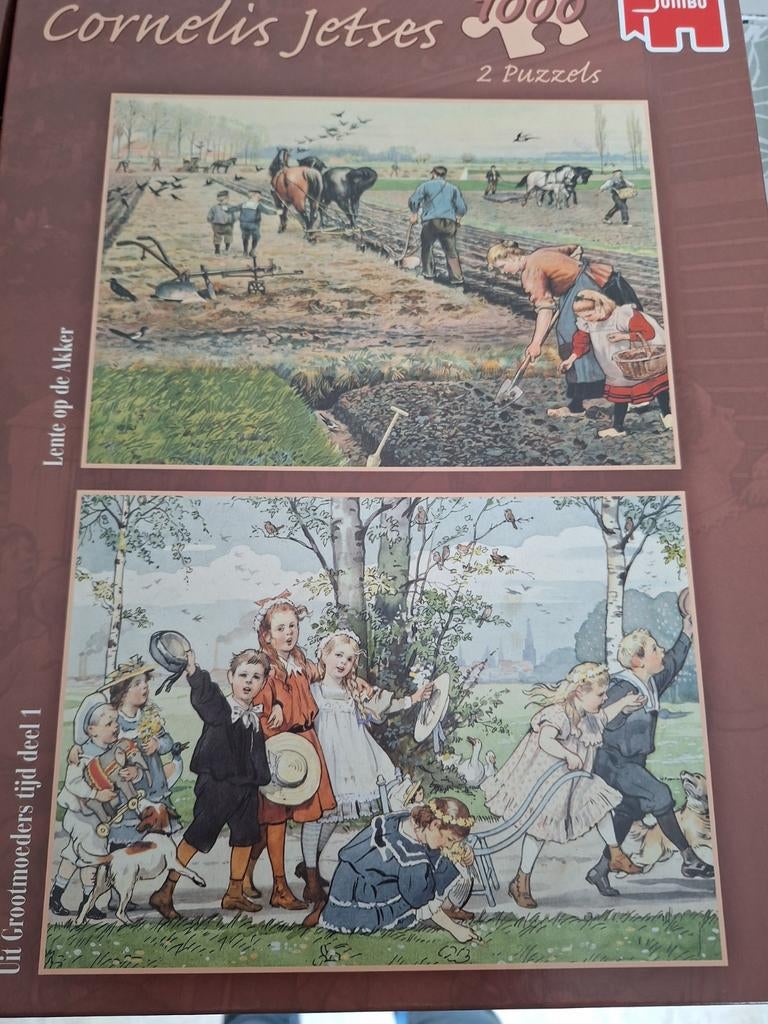 4 puzzels van ot en sien, Ophalen of Verzenden, 500 t/m 1500 stukjes, Zo goed als nieuw